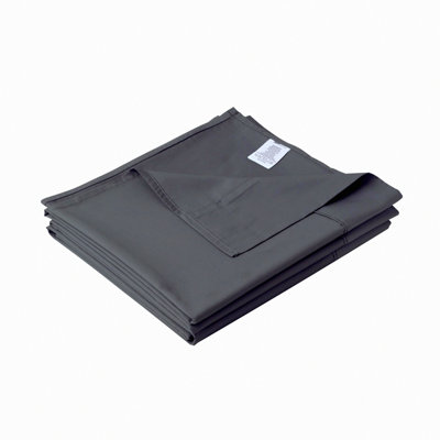 Luxury Cotton Stripe Flat Sheet - 600 Thread Count, Breathable & Wrinkle-Resistant Top Sheet - Bedding Essential - Single Piece
