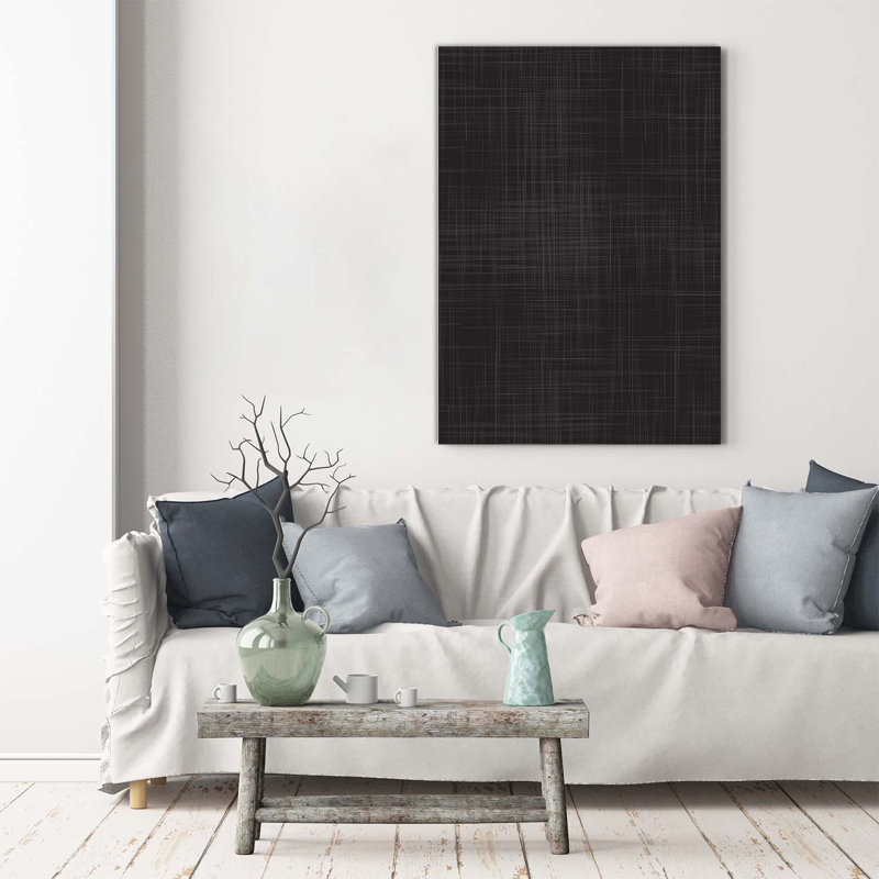Linen Texture - Wrapped Canvas Print