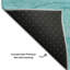 Tapis sarcelle de qualité supérieure lavable à la machine Cerrito AMF507-103832335