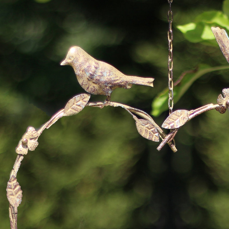 Metal Hanging Decorative Bird Feeder