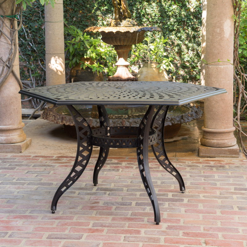 Mobilier d'extérieur Cayman Arch Ii Mesh Hex Table