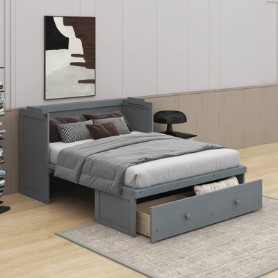 Murphy Bed With USB Port And A Large Drawer