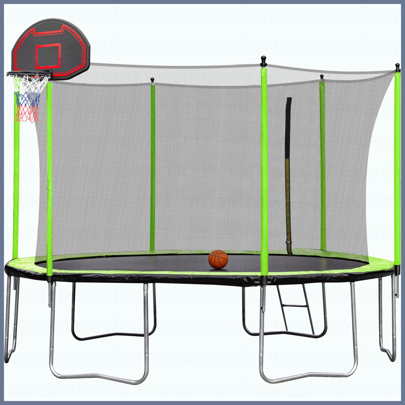 Trampoline vert 12 pi 1223