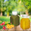 Bouteilles à jus en plastique transparent avec bouchons 8 oz Ecoqualité - pour jus, lait, smoothies, pique-nique et préparation de repas (160)