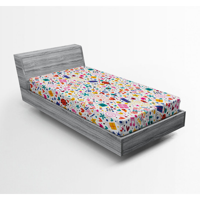 Microfiber Fitted Sheet, Twin Fitted Sheet