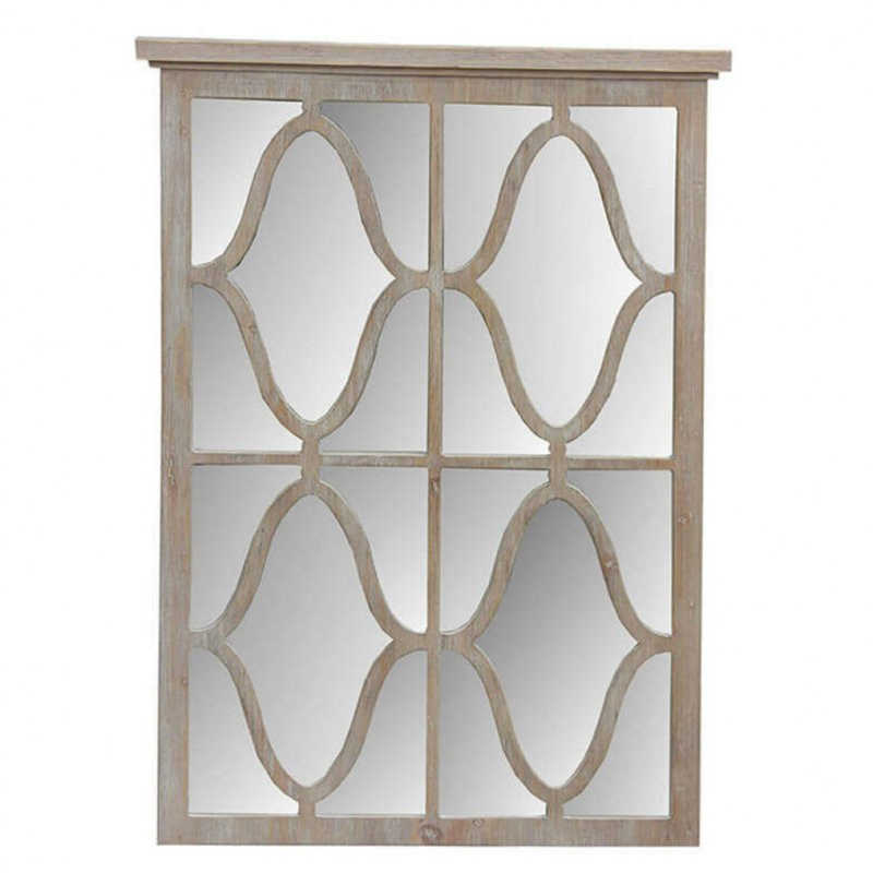 Swind Wood Wall Mirror