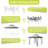 10X10 Ft Instant Pop-Up Gazebo - Modern Waterproof Canopy Tent with Mosquito Netting & Sidewalls-126088848
