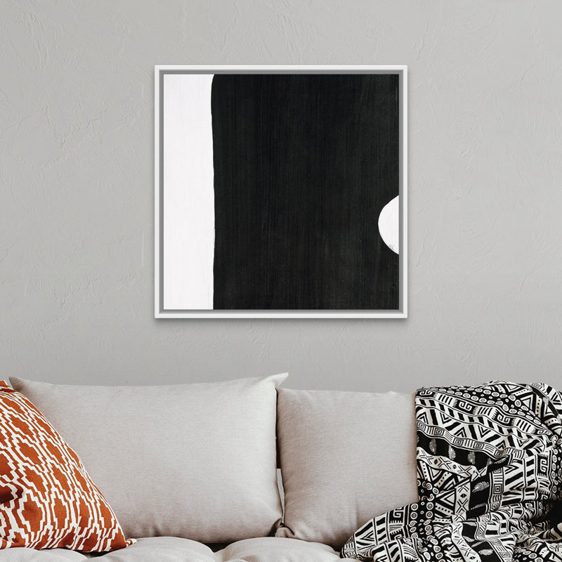 " Drive II " Painting Print, White Framed, 32" H x 32" W x 1.75" D