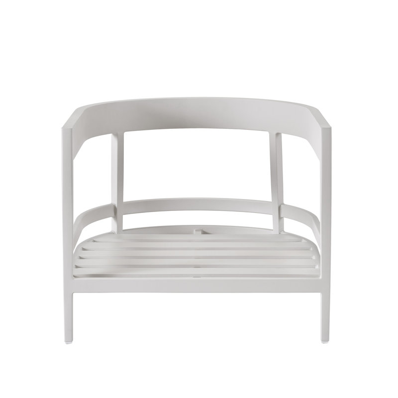 Patio Lounge Chair with Canvas Cushions