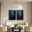 Art mural encadré, rétro, antique, classique pour chambre à coucher - 16 po x 24 po x 2 panneaux-910215681-910215686