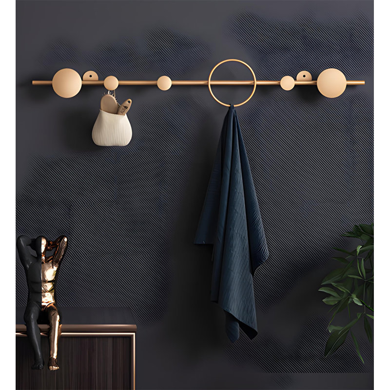 Portemanteau mural moderne et minimaliste