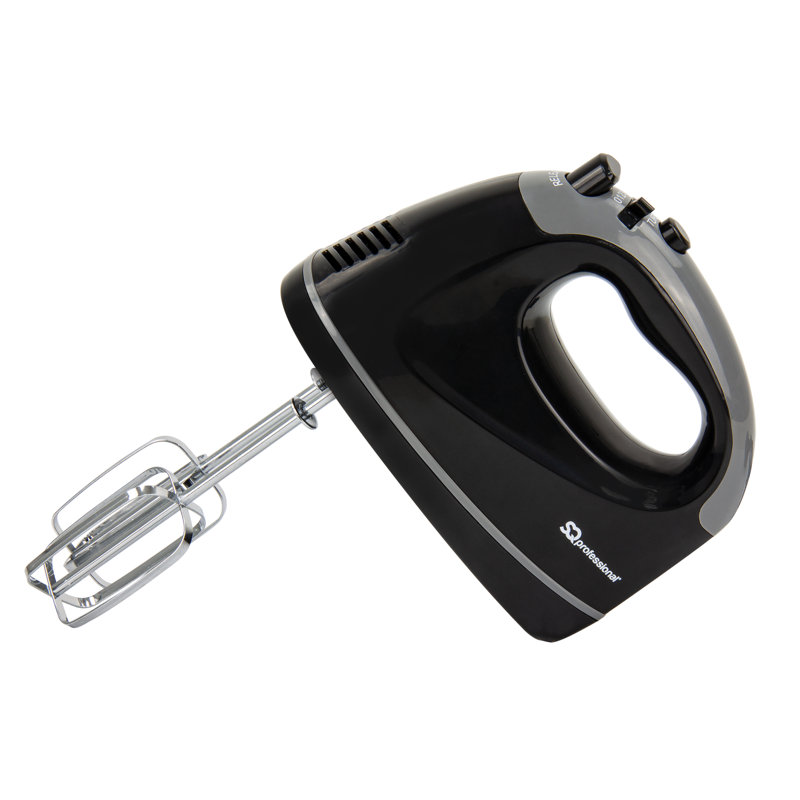 SQ Professional Blitz 5 Speed Hand Mixer, Black