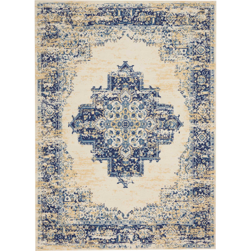 Skender Oriental Indoor Rug, Rectangle 5'3" x 7'3"