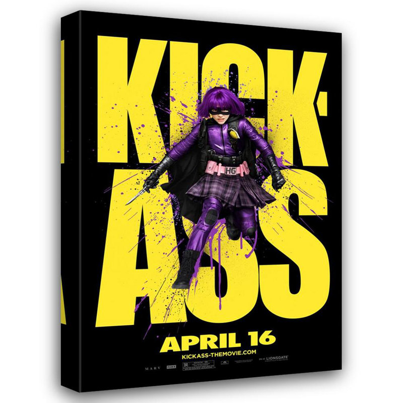 Kick Ass, H 40 po x l 27 po