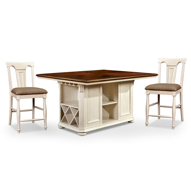 Ensemble de table de salle à manger à hauteur de comptoir Arlien, 3