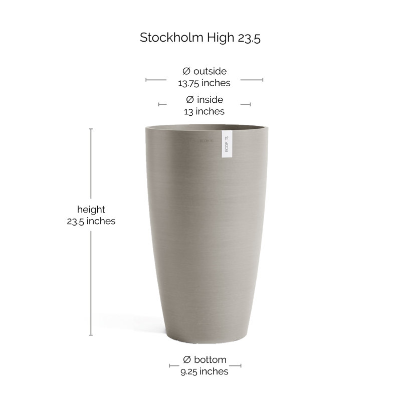 Pot Planter, Taupe