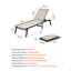 Méridienne pliable 2 pièces-721300378-721300379