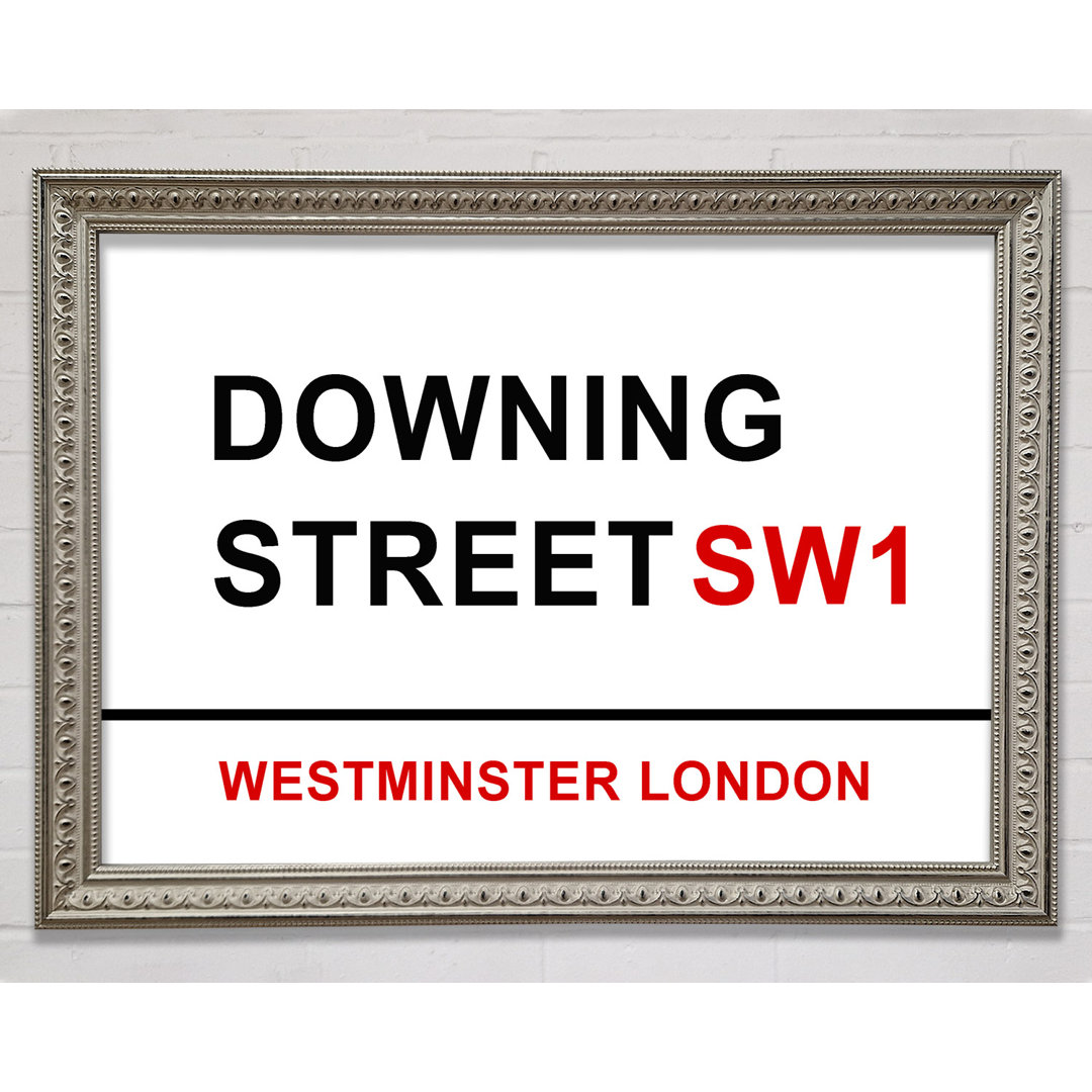 Downing Street Signs - Drucken