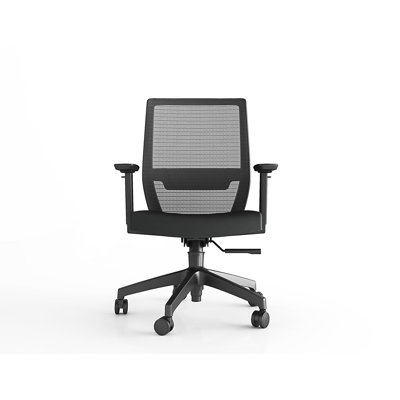 Chaise de travail ergonomique en filet Vektor avec hauteur réglable, accoudoirs 3D, soutien lombaire