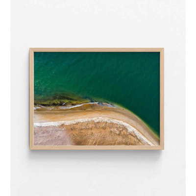 Reproduction de photographie d'un océan minimaliste