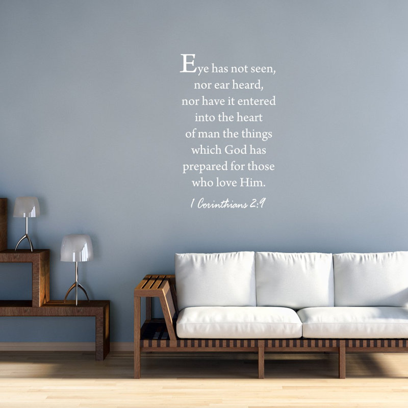 Dorsett Text & Numbers Wall Decal, White