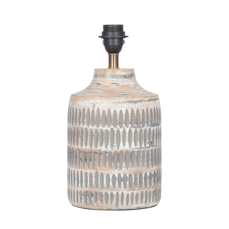 Danske Solid Wood Lamp Base Lamp