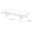 Upholstered Chaise Lounge