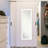 Hathulf Solid Wood Rectangle Wall Mirror-93065798