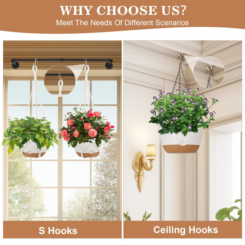 Plastic Indoor / Outdoor Wall Planter
