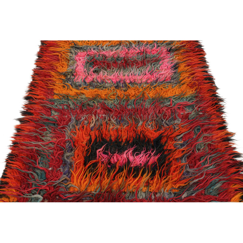 One-of-a-Kind 4’x10’6” Hand Knotted Area Rug