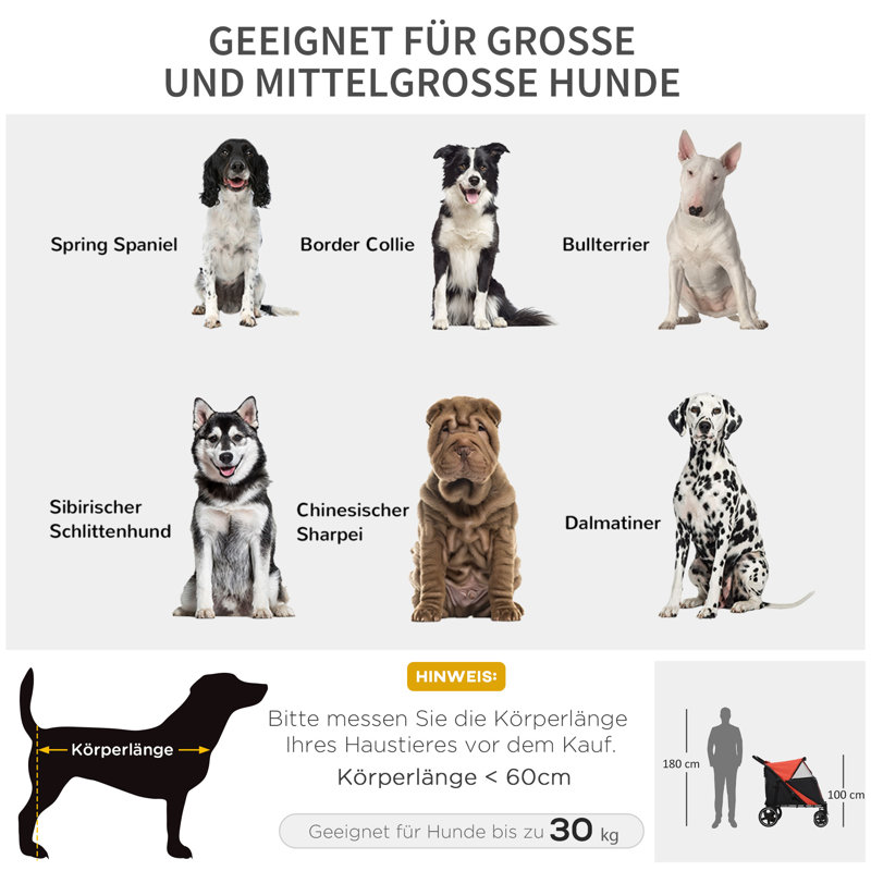 Foldable Pet Stroller
