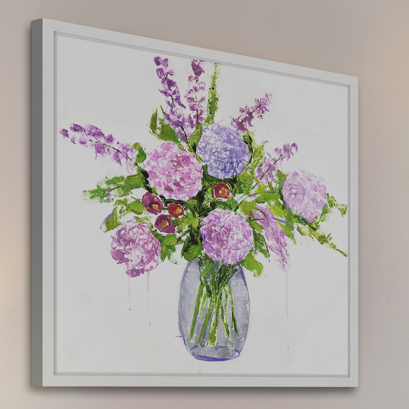 Julie Joy - Single Picture Frame Painting, 51cm H x 51cm W x 3.81cm D