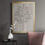 Feuilles et bois II, toile encadrée de qualité supérieure - prête à être accrochée-491398383-491398380