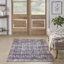 Tapis ivoire bleu marine Fien-563686466