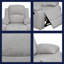 Fauteuil inclinable standard de 38,5 po Kaelana-127657315