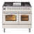 Blanc antique / chrome