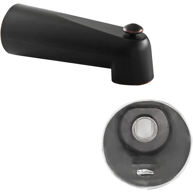 Oil Rubbed Bronze Wall Mounted Waterfall Faucet with Diverter