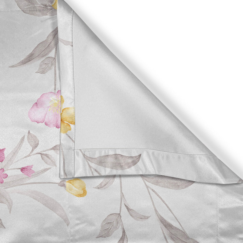 Semi Sheer Curtain Pair