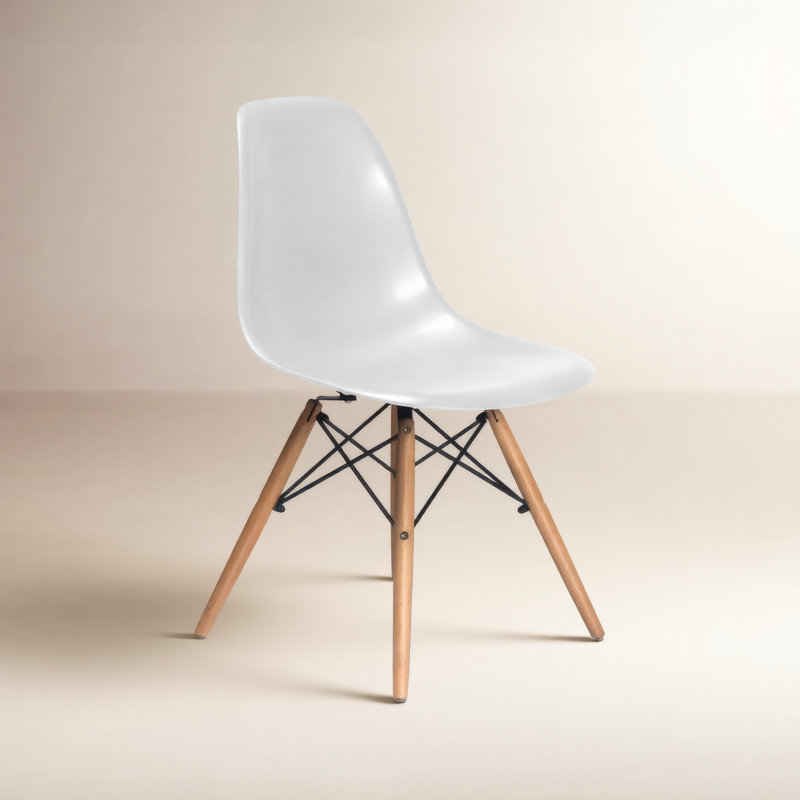 Chaise d'appoint Jordan, Brun, Naturel