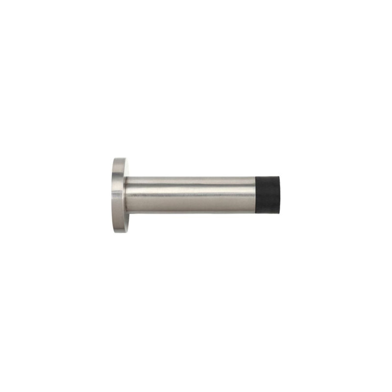 Stainless Steel Skirting Fixed Door Stop, Satin Stainless