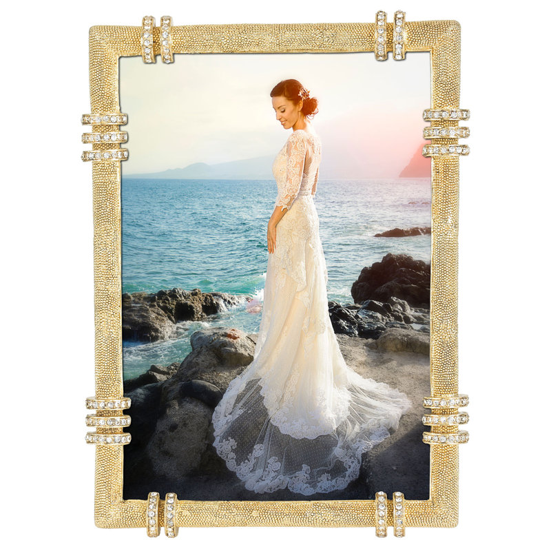 Cassini Metal Picture Frame, 5" x 7", Gold