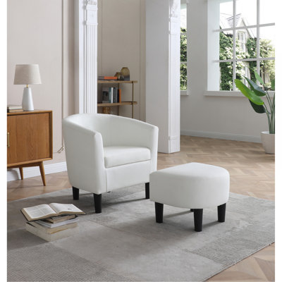 Chaise en bois massif avec repose-pieds Salem