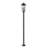 Barling 3 Light Outdoor Post Mount Fixture in Black-100157042