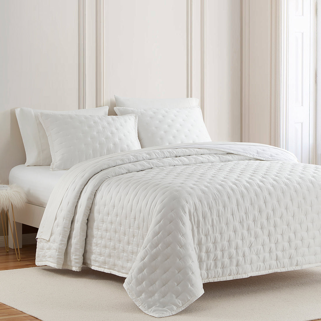Eucalyptus 100% Lyocell Pillow Sham, King, White