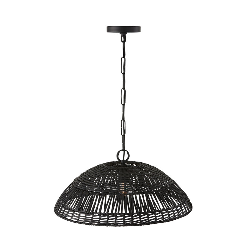 Elfie 1 - Light Dome Pendant, Black