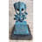 The Thinker Thinking Man Skeleton Bronze Metal Statue Sculpture Figure on Marble Base