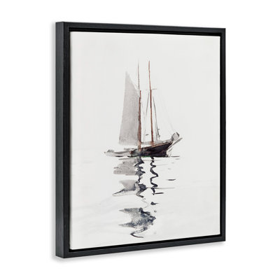 Tranquil Sailboat Vessel Floating