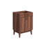 Base de meuble-lavabo simple 24 po Mid-Century