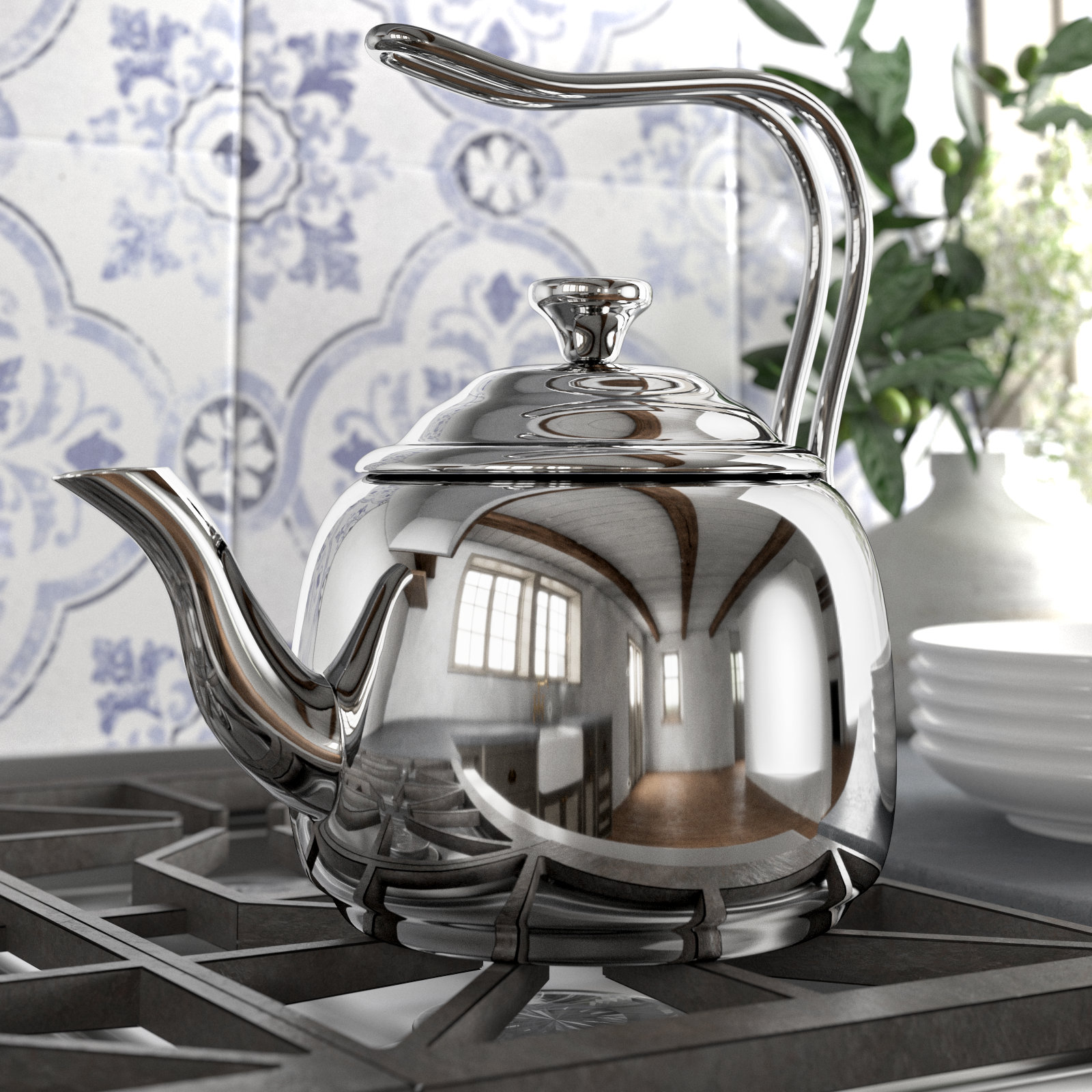 Chicago Gooseneck Kettle, 3.5