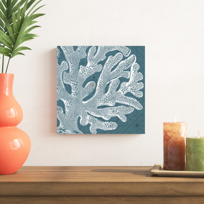Coastal Menagerie II, H 12 po x l 12 po x P 1,25 po